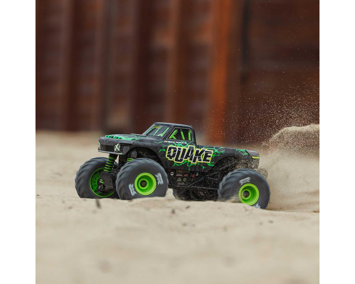 Arrma Quake Grom 4x4 1/16 RTR Brushed Monster Truck (Green) w/SLT2 2.4GHz Radio, Battery & Charger