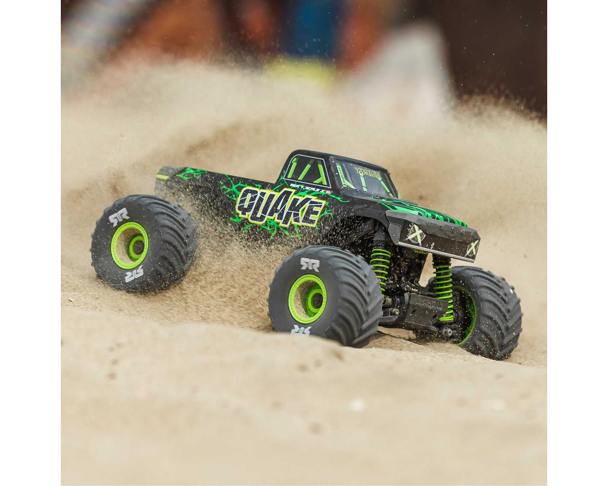 Arrma Quake Grom 4x4 1/16 RTR Brushed Monster Truck (Green) w/SLT2 2.4GHz Radio, Battery & Charger