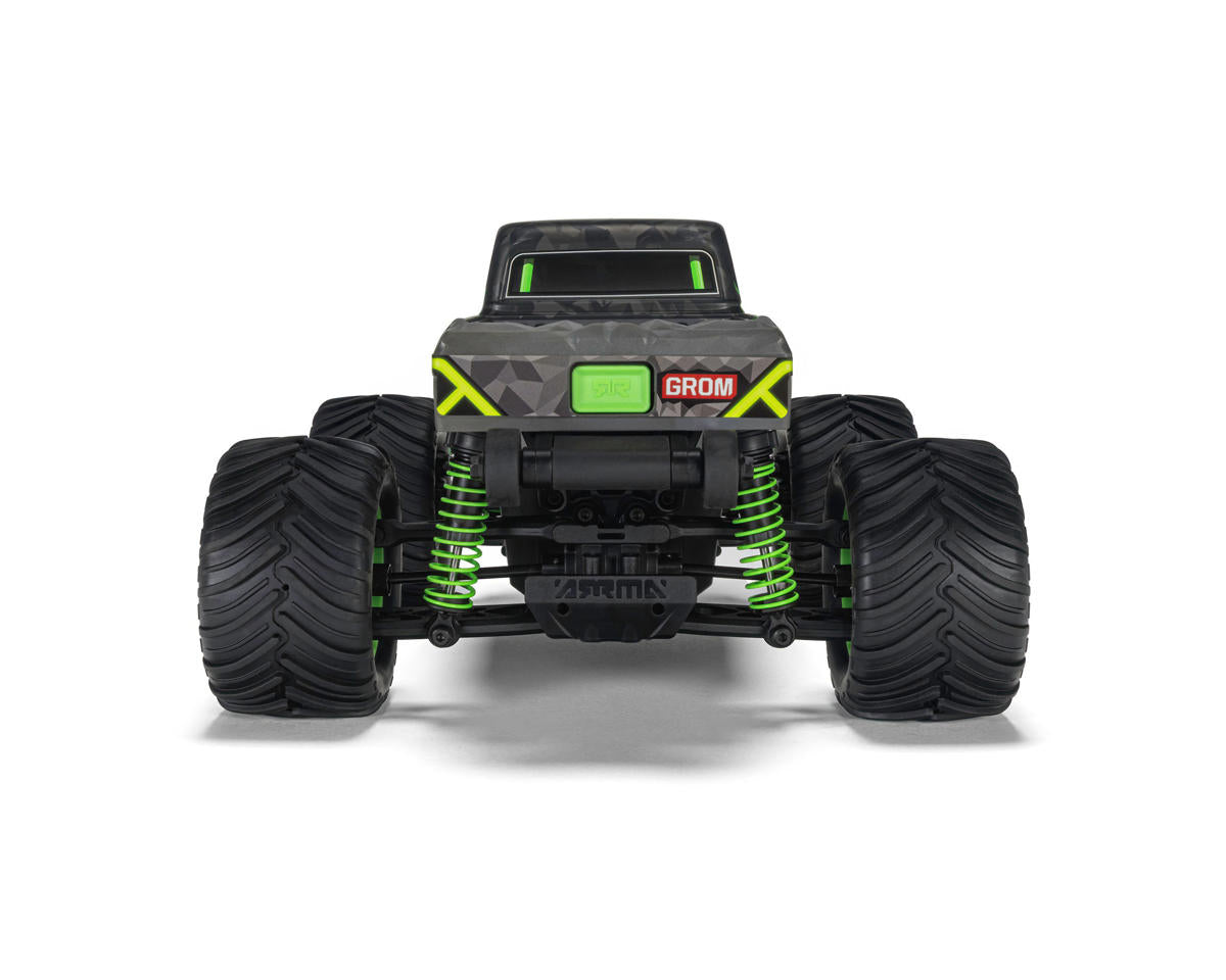 Arrma Quake Grom 4x4 1/16 RTR Brushed Monster Truck (Green) w/SLT2 2.4GHz Radio, Battery & Charger
