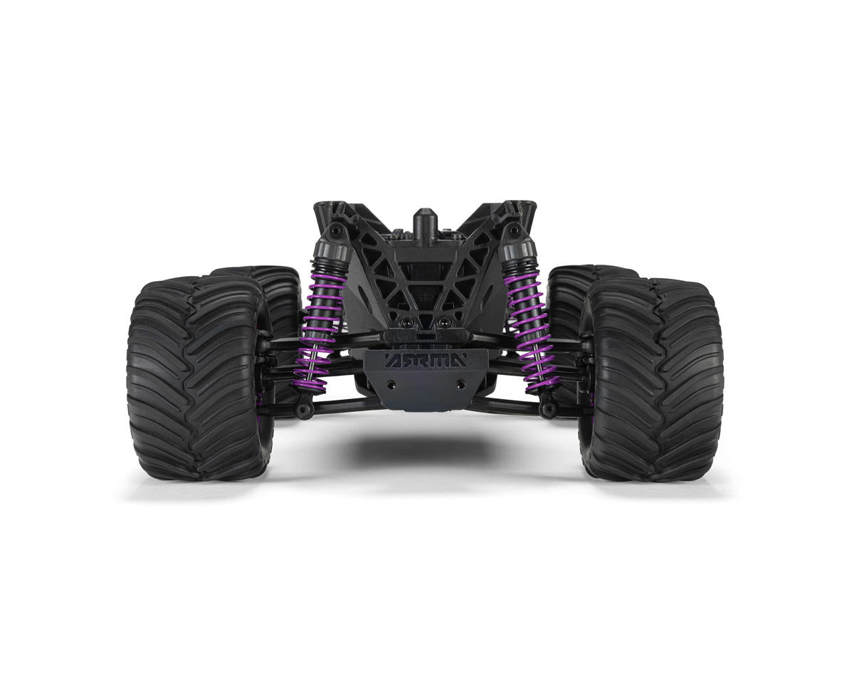 Arrma Quake Grom 4x4 1/16 RTR Brushed Monster Truck (Purple) w/SLT2 2.4GHz Radio, Battery & Charger