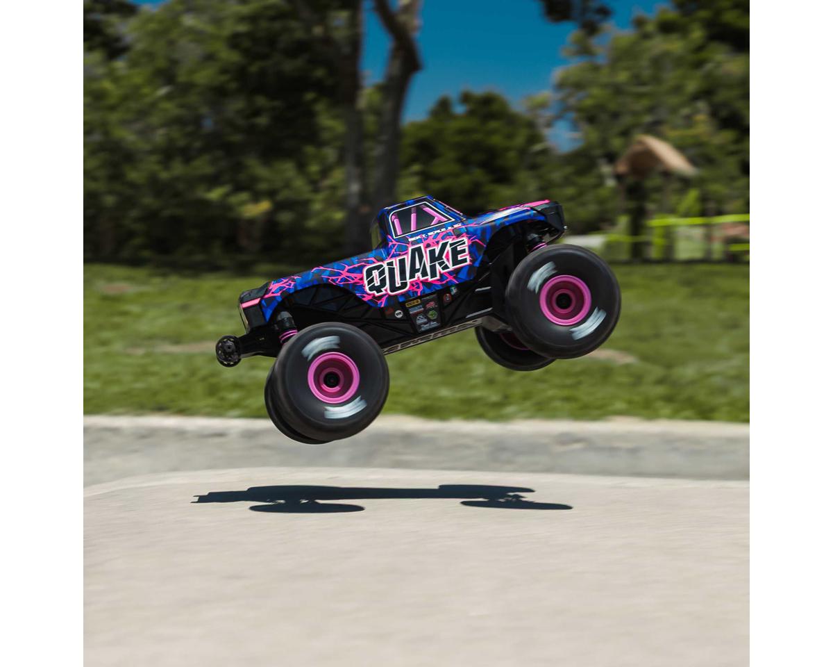 Arrma Quake Grom 4x4 1/16 RTR Brushed Monster Truck (Purple) w/SLT2 2.4GHz Radio, Battery & Charger