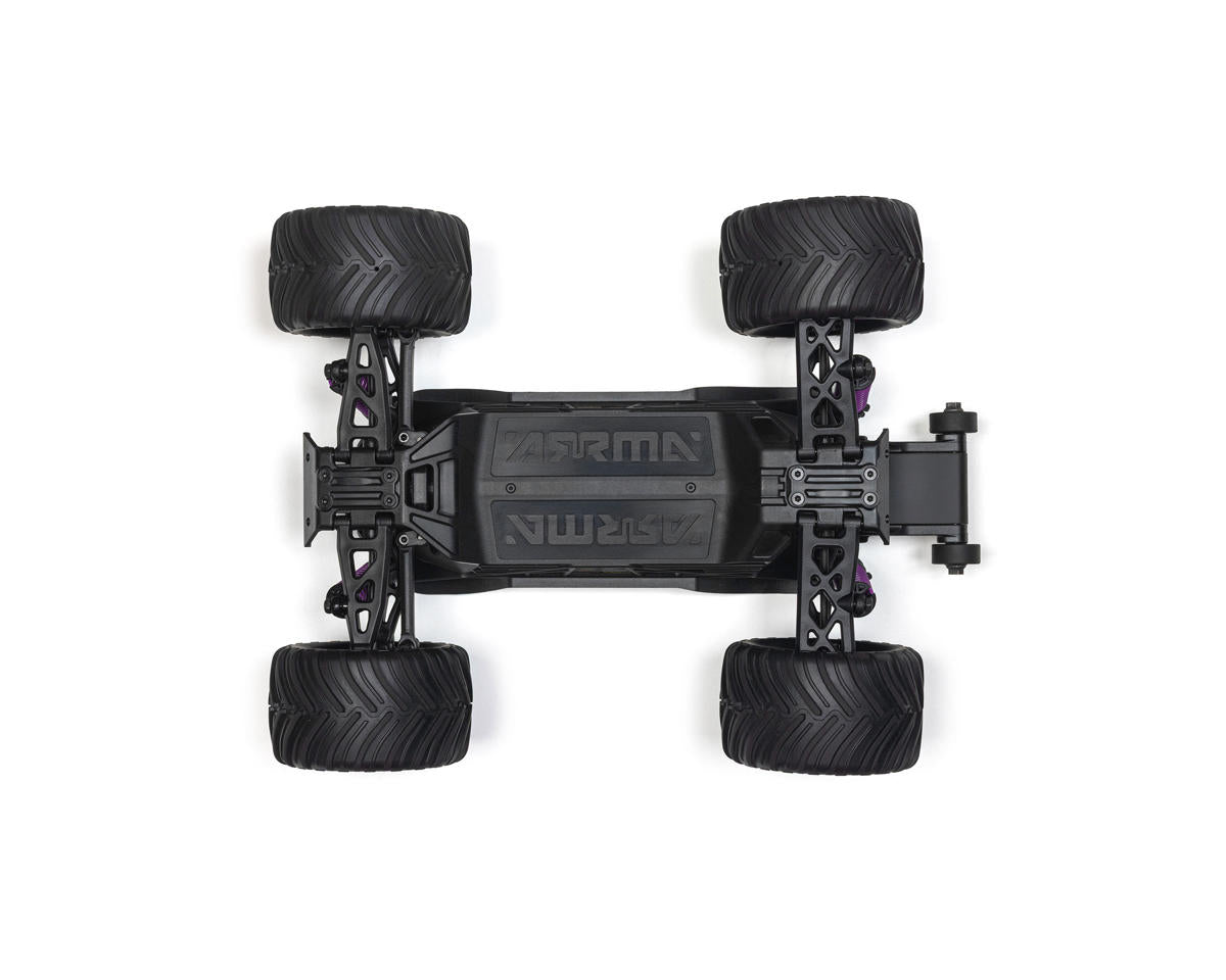 Arrma Quake Grom 4x4 1/16 RTR Brushed Monster Truck (Purple) w/SLT2 2.4GHz Radio, Battery & Charger