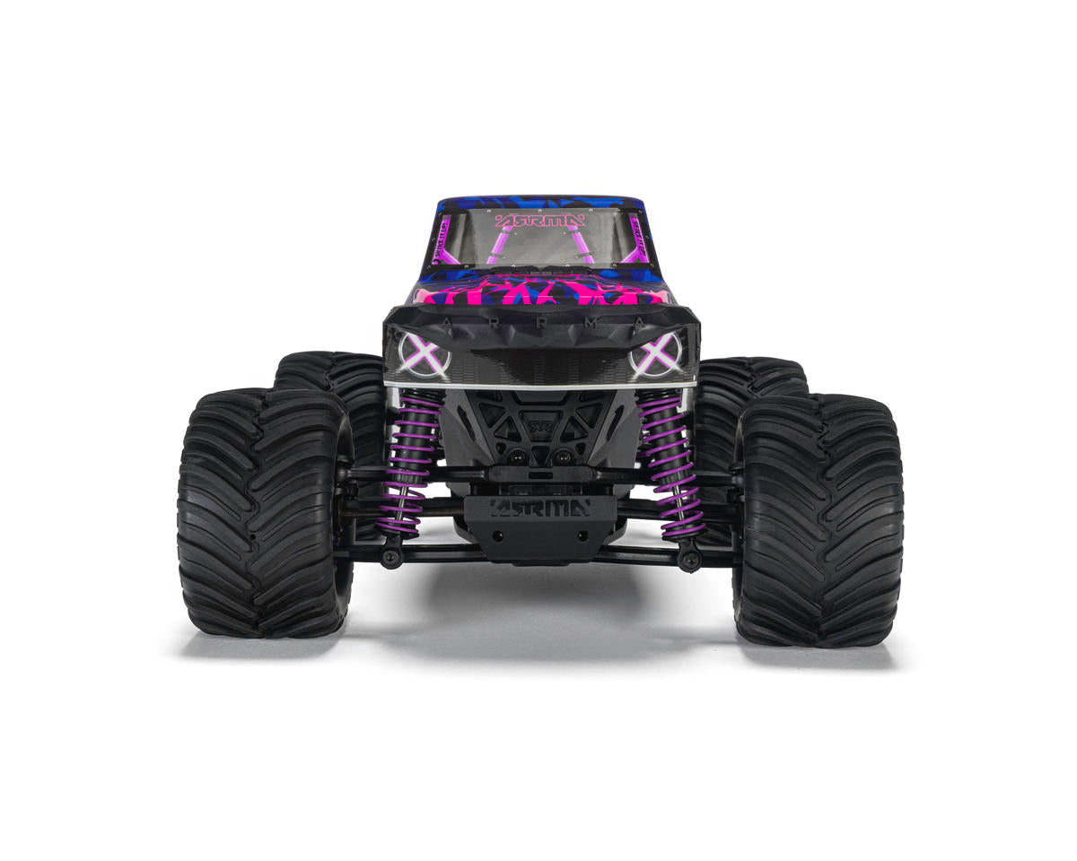 Arrma Quake Grom 4x4 1/16 RTR Brushed Monster Truck (Purple) w/SLT2 2.4GHz Radio, Battery & Charger