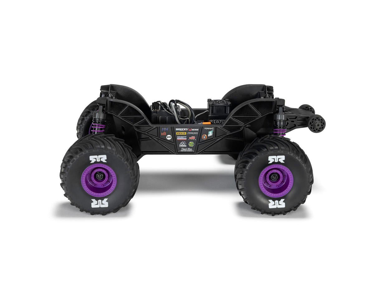 Arrma Quake Grom 4x4 1/16 RTR Brushed Monster Truck (Purple) w/SLT2 2.4GHz Radio, Battery & Charger
