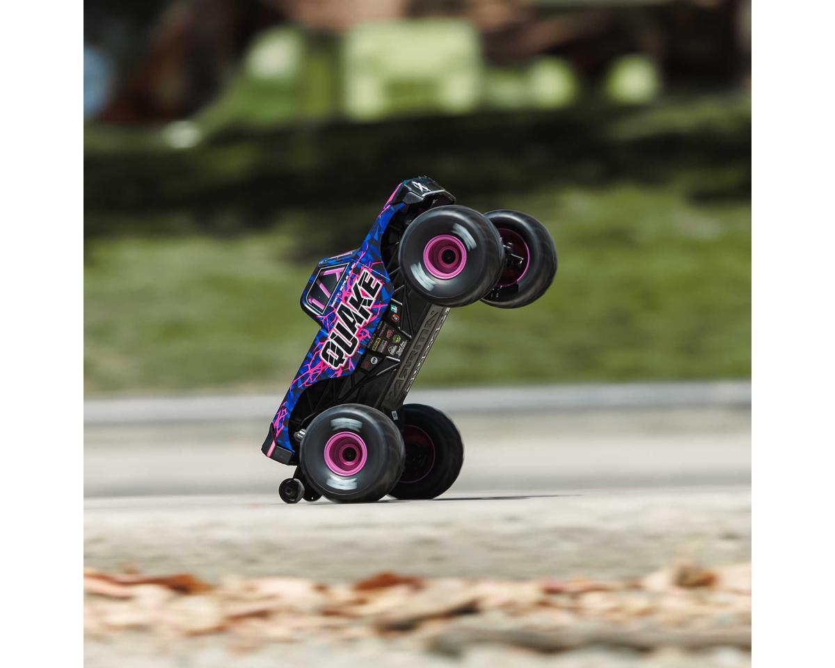 Arrma Quake Grom 4x4 1/16 RTR Brushed Monster Truck (Purple) w/SLT2 2.4GHz Radio, Battery & Charger