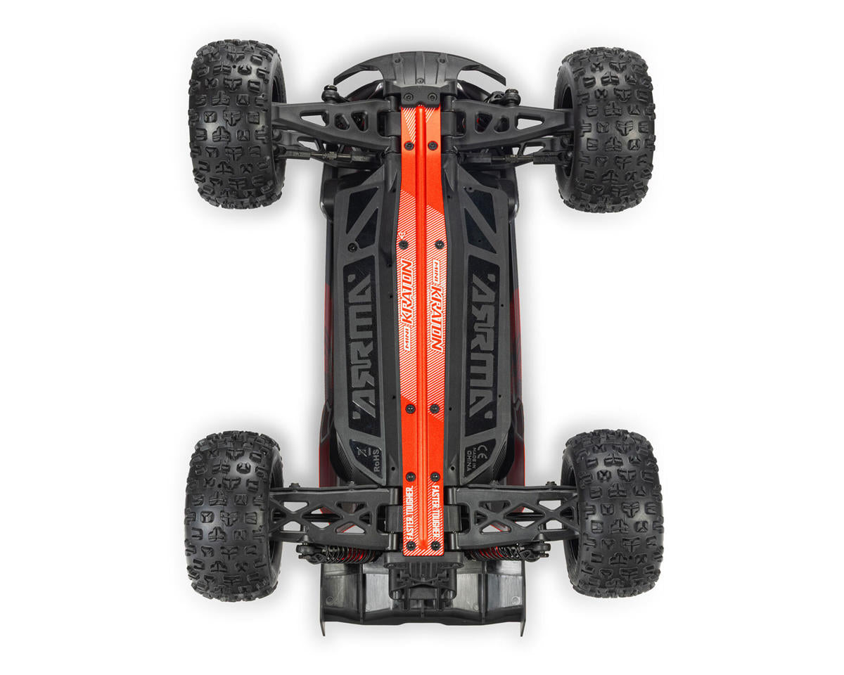ARRMA Mini Kraton 3S BLX 4X4 1/16 RTR Brushless Monster Truck (Black/Red) με SLT2 2.4GHz