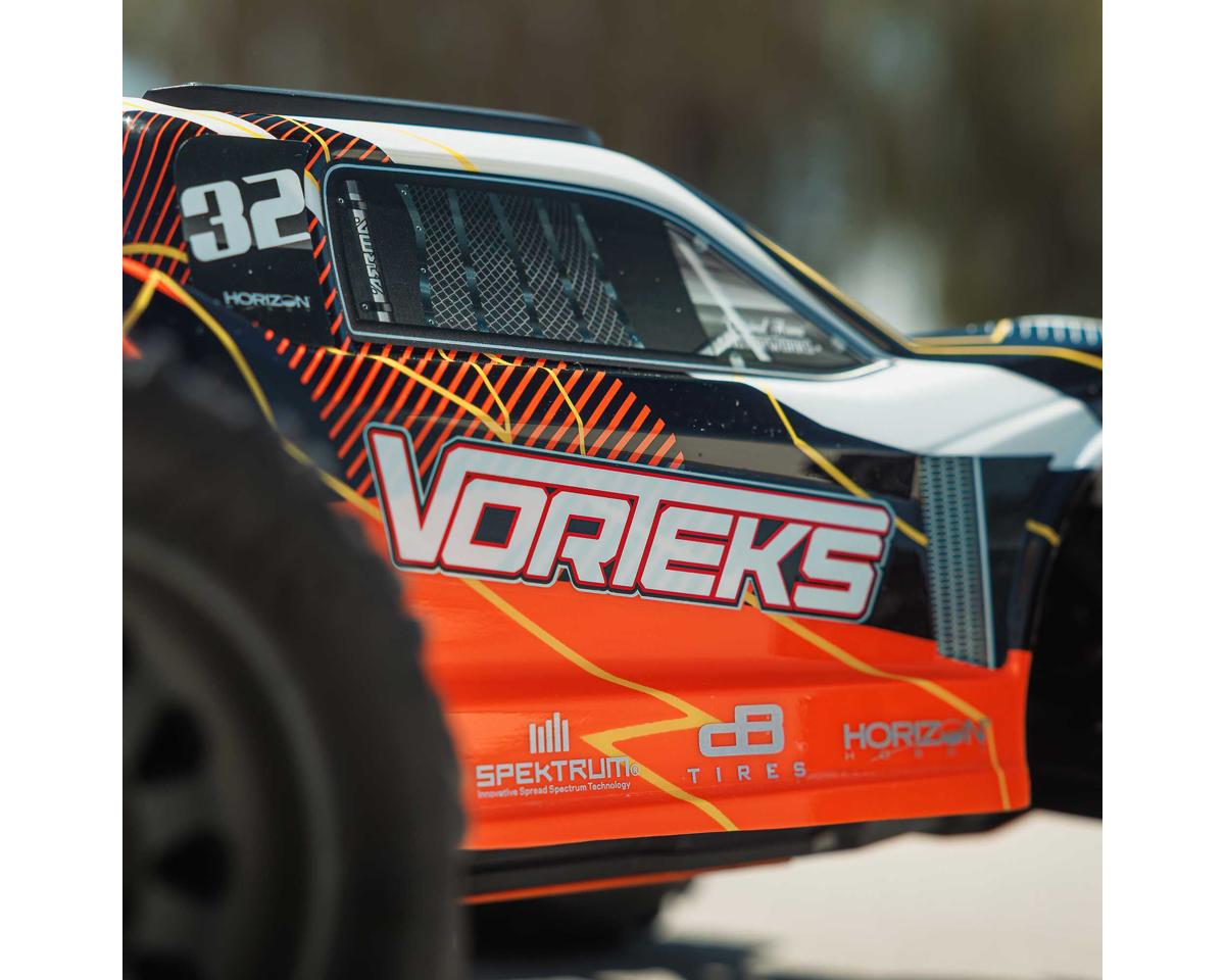 Arrma 1/10 VORTEKS 2WD RTR Brushed Stadium Truck (Battery & Charger Included), Orange