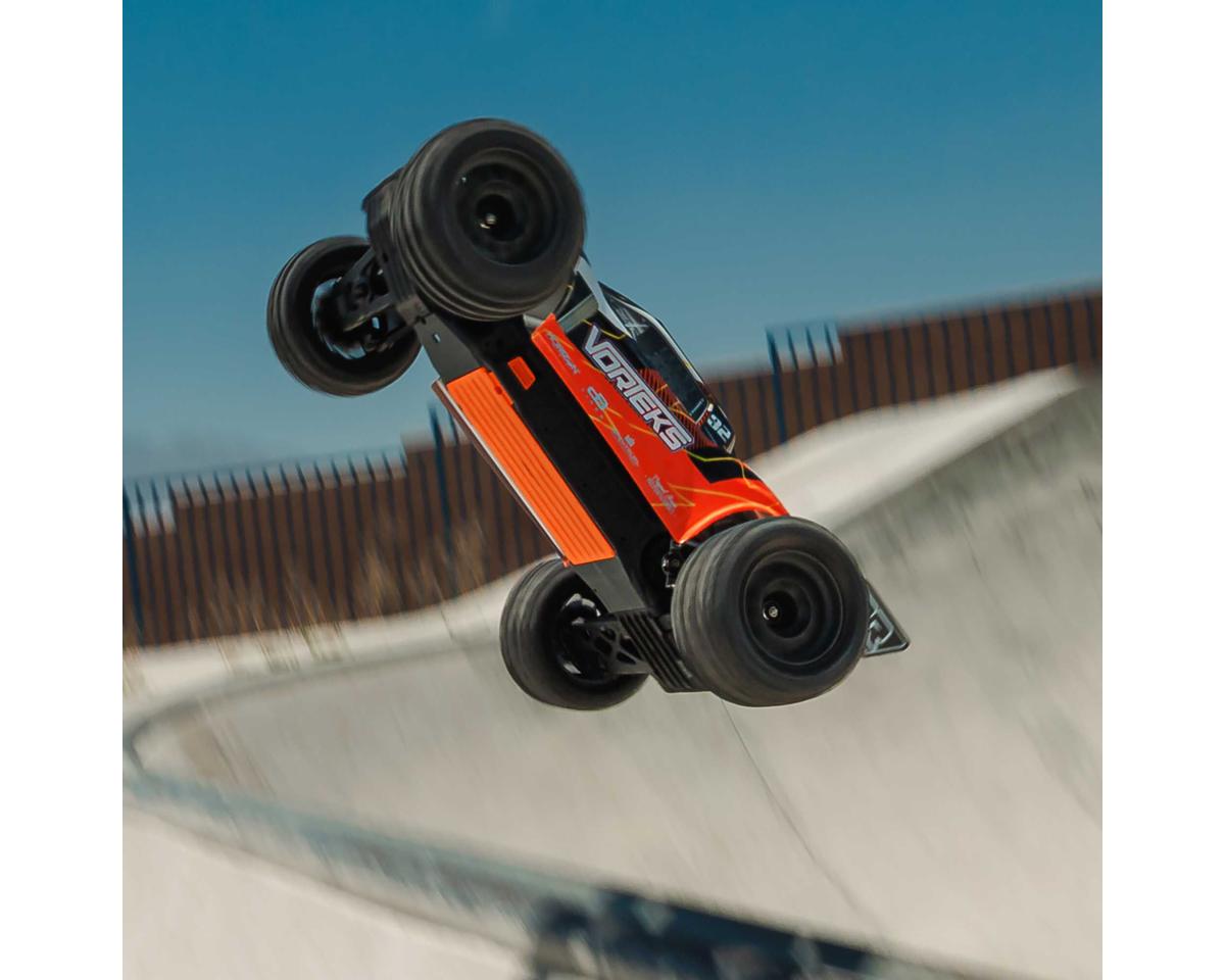 Arrma 1/10 VORTEKS 2WD RTR Brushed Stadium Truck (Battery & Charger Included), Orange