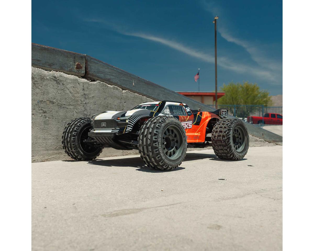 Arrma 1/10 VORTEKS 2WD RTR Brushed Stadium Truck (Battery & Charger Included), Orange