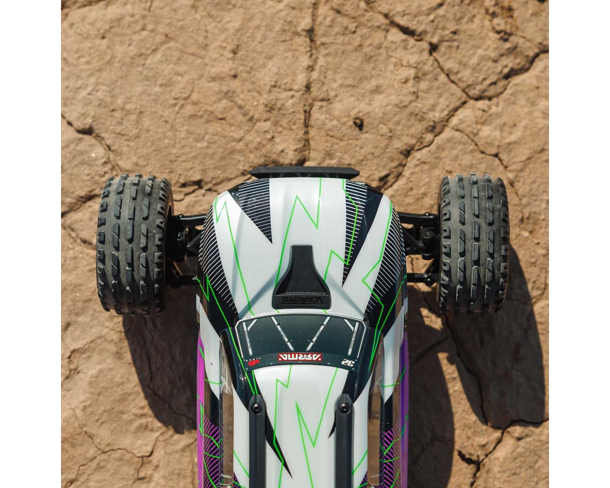 Arrma 1/10 VORTEKS 2WD RTR Brushed Stadium Truck (Battery & Charger Included), Purple