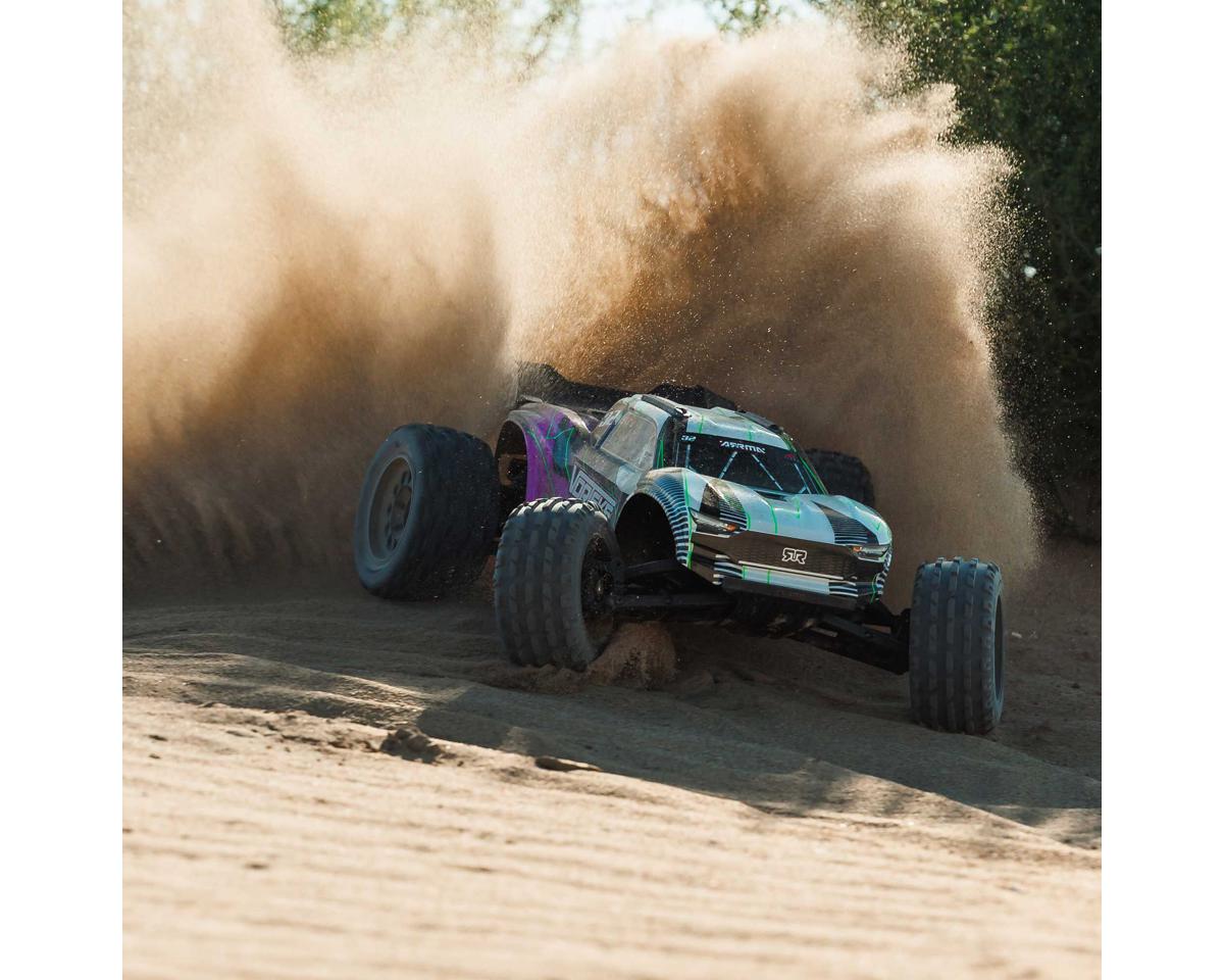 Arrma 1/10 VORTEKS 2WD RTR Brushed Stadium Truck (Battery & Charger Included), Purple