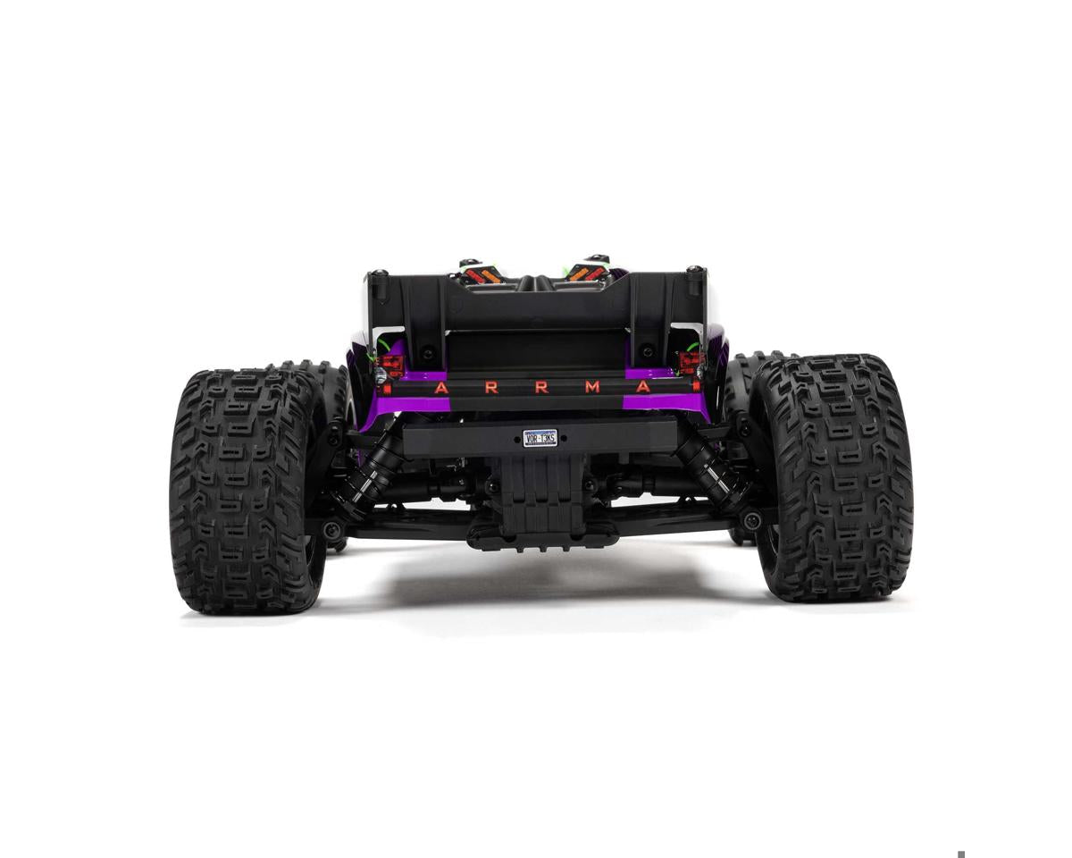 Arrma 1/10 VORTEKS 2WD RTR Brushed Stadium Truck (Battery & Charger Included), Purple