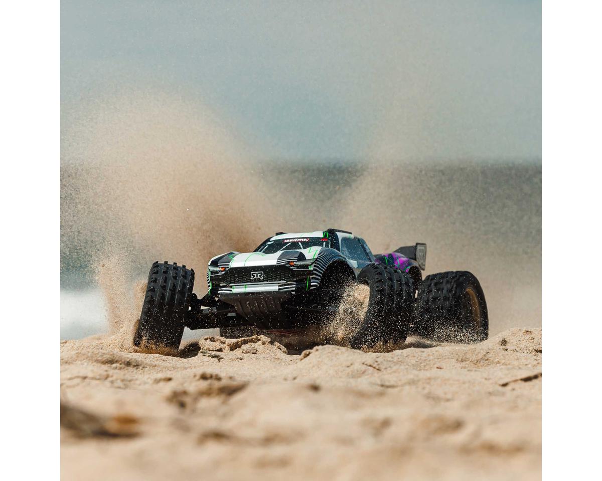 Arrma 1/10 VORTEKS 2WD RTR Brushed Stadium Truck (Battery & Charger Included), Purple