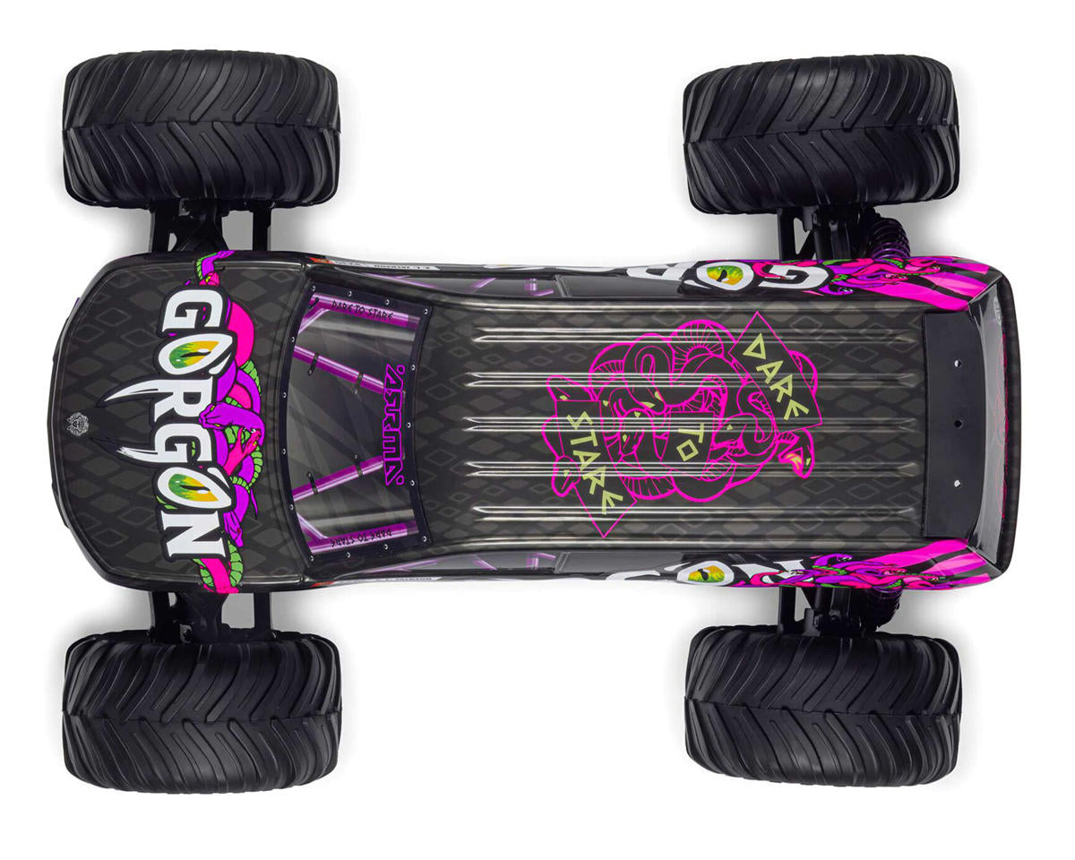 ARRMA Gorgon 4X2 MEGA 550 1/10 RTR Brushed Monster Truck - Purple