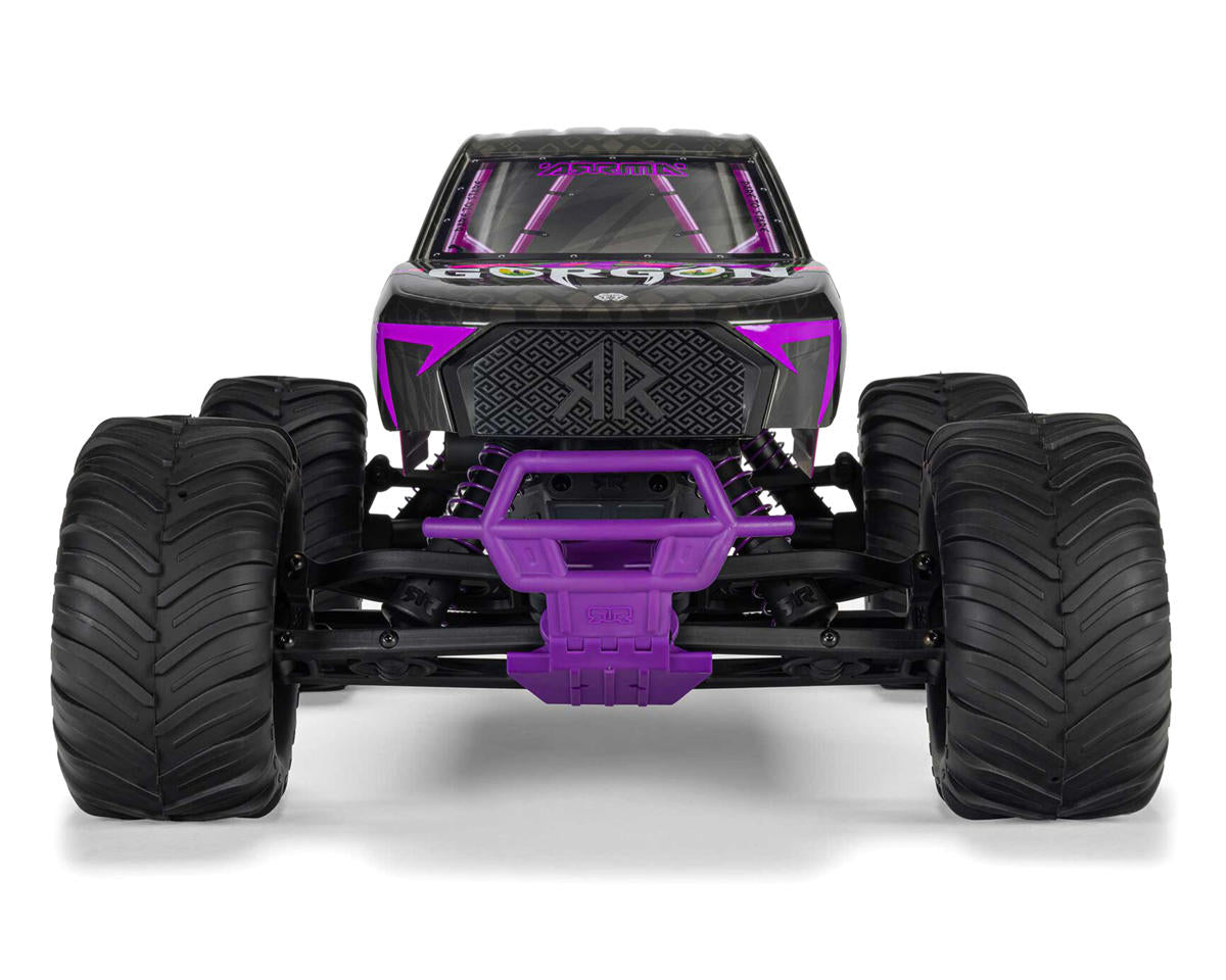 ARRMA Gorgon 4X2 MEGA 550 1/10 RTR Brushed Monster Truck - Purple