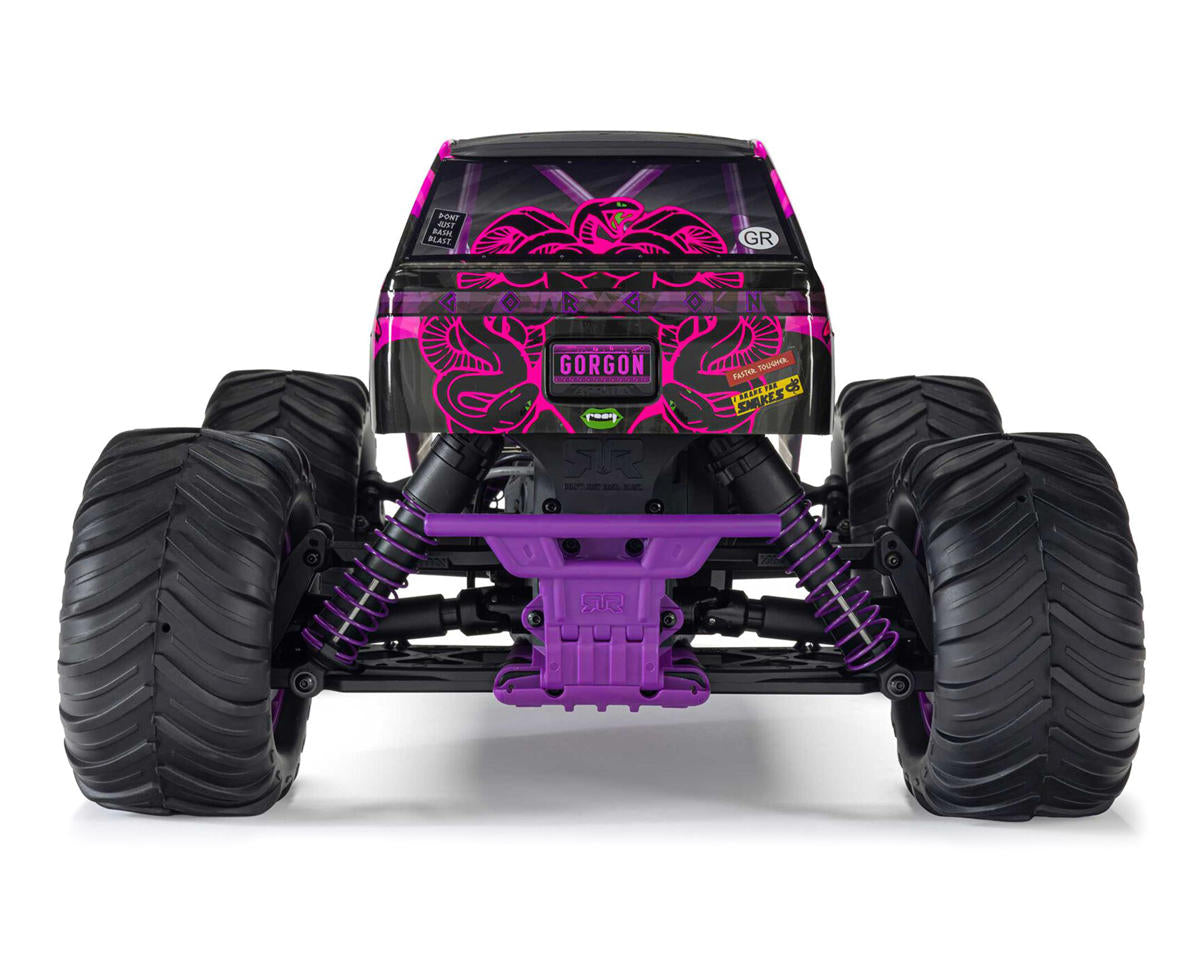 ARRMA Gorgon 4X2 MEGA 550 1/10 RTR Brushed Monster Truck - Purple