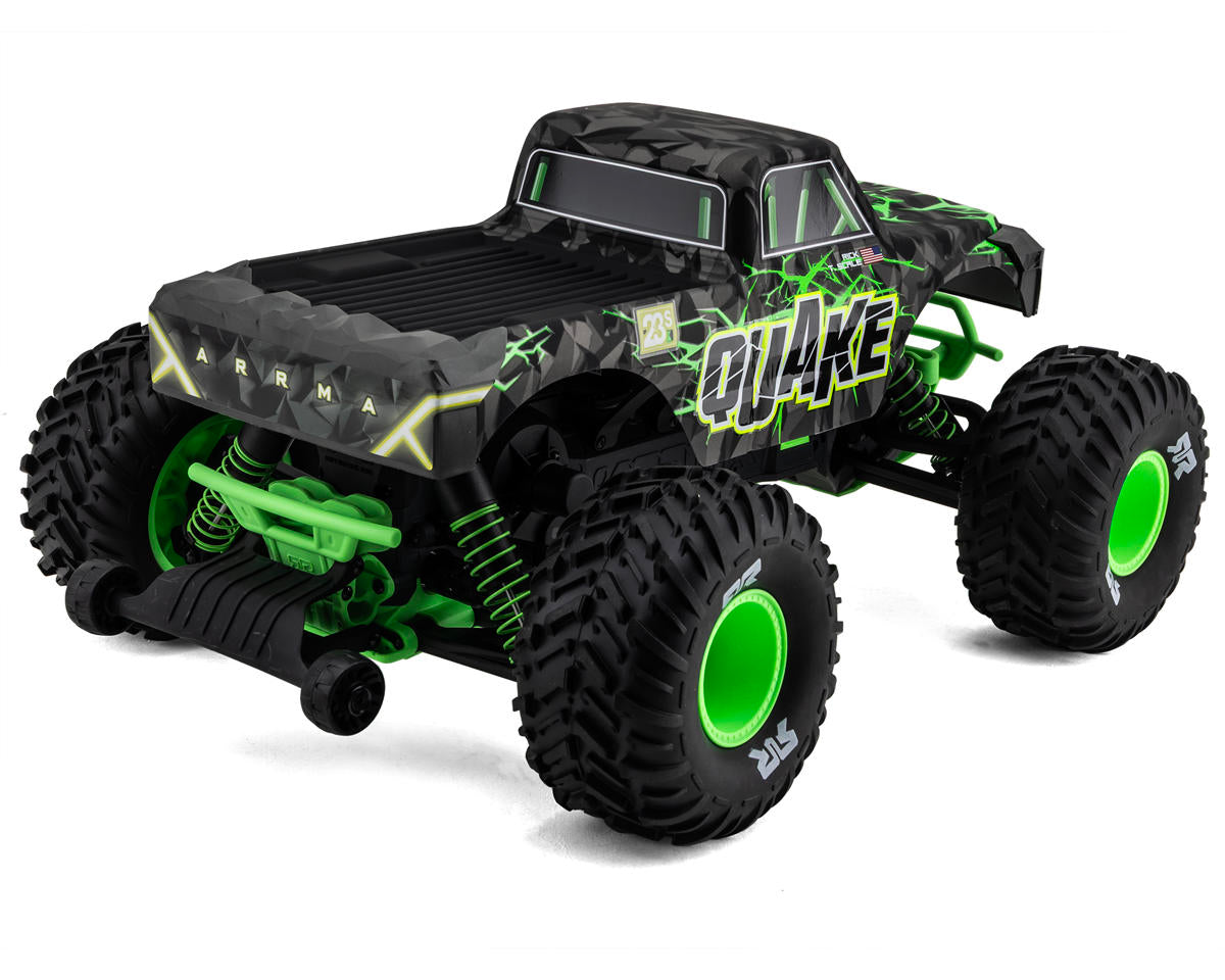 Arrma Quake 223S DSC 1/10 RTR Brushless 2WD Monster Truck  w/SLT2 2.4GHz Radio