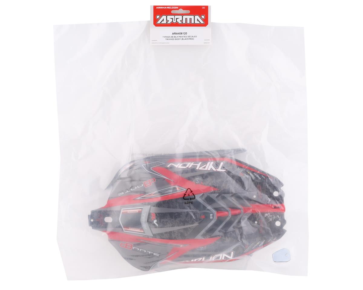 ARRMA Typhon 6S BLX Pre-Painted Body Red ARA406120