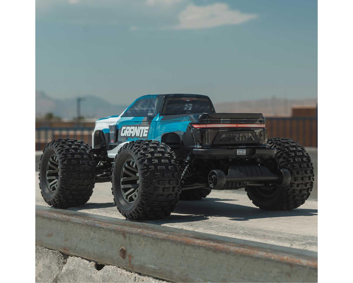 Arrma Granite 4x4 V4 223S DSC 1/10 RTR Brushless 4WD Monster Truck (Blue) w/Spektrum SLT3 2.4GHz Radio