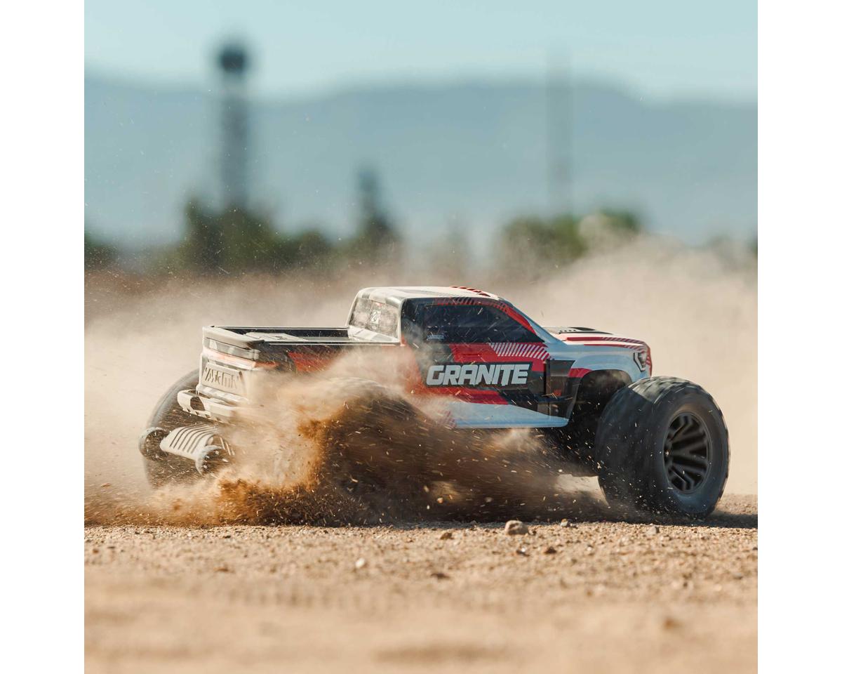 Arrma Granite 4x4 V4 223S DSC 1/10 RTR Brushless 4WD Monster Truck (Red) w/Spektrum SLT3 2.4GHz Radio