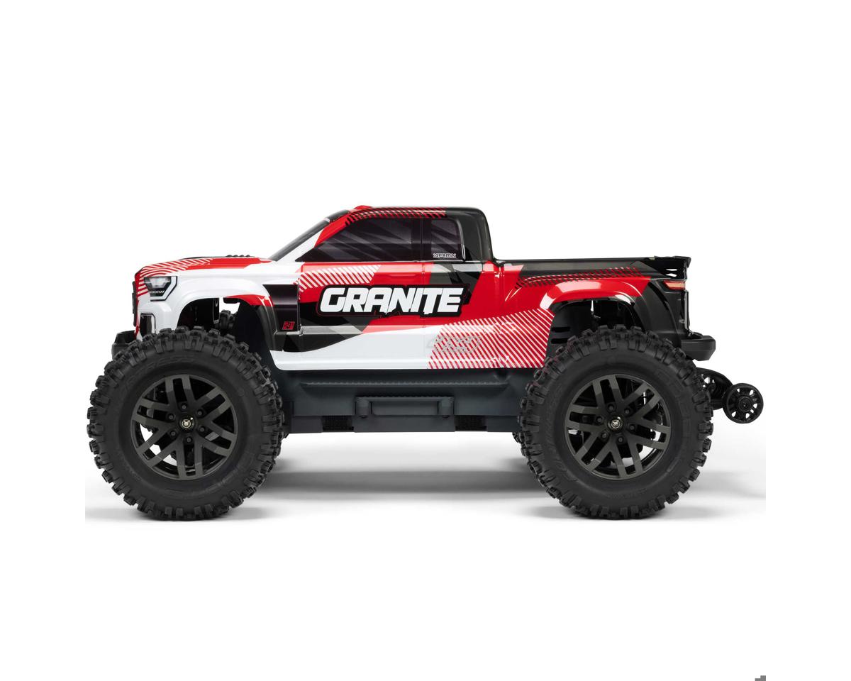 Arrma Granite 4x4 V4 223S DSC 1/10 RTR Brushless 4WD Monster Truck (Red) w/Spektrum SLT3 2.4GHz Radio