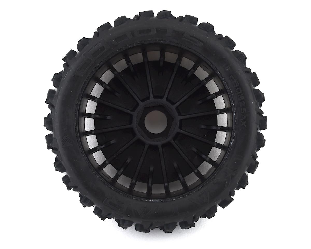 Arrma Pre-Mounted dBoots Katar B 6S Tire/Wheel Set (Black) (2)