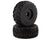 Arrma Fireteam 6S BLX Pre-Mounted dBoots Tires Black (2pcs) w/17mm Hex