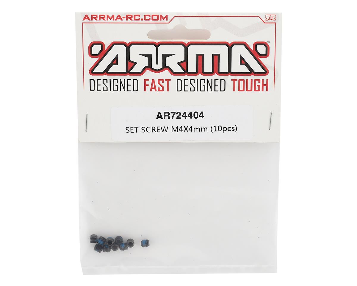 Arrma 4x4mm Set Screw (10)