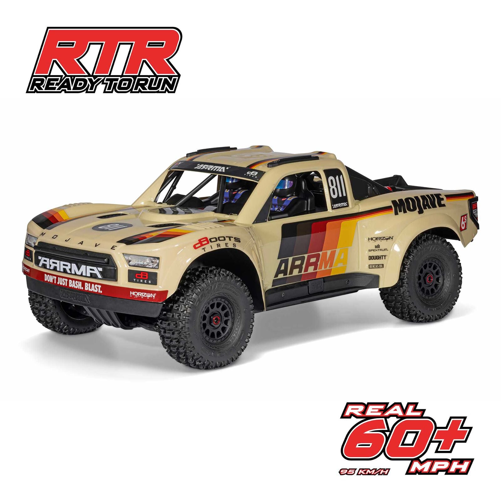 ARRMA Mojave 6S V3 Μπεζ ARA7604V3T2 — φωτογραφία 92