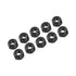 Ultimate 4 mm. ALU. NYLON NUT NEGRO (10 pcs)