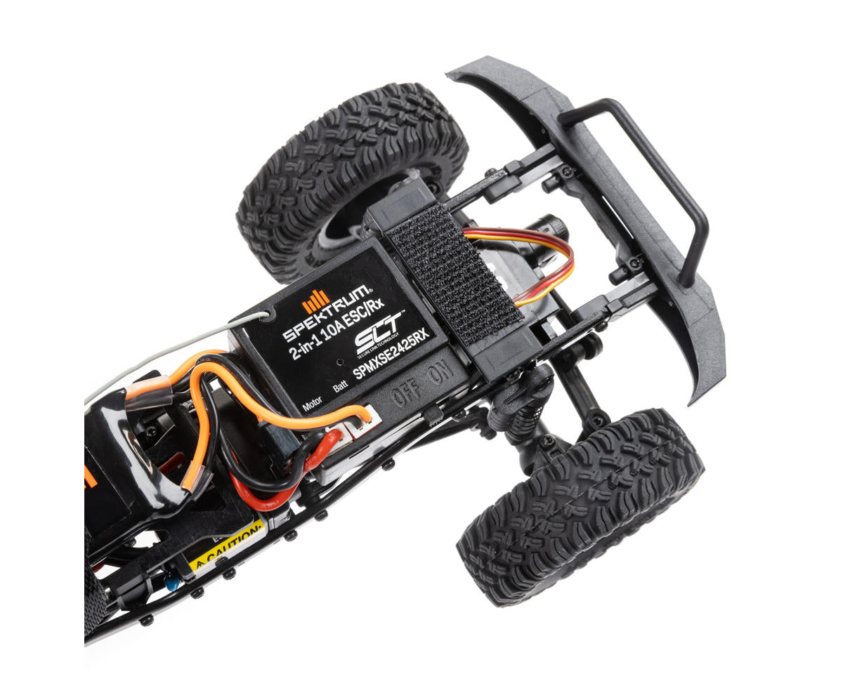 Axial SCX24 Base Camp 1/24 4WD RTR Scale Mini Crawler (Blue) | Racerc