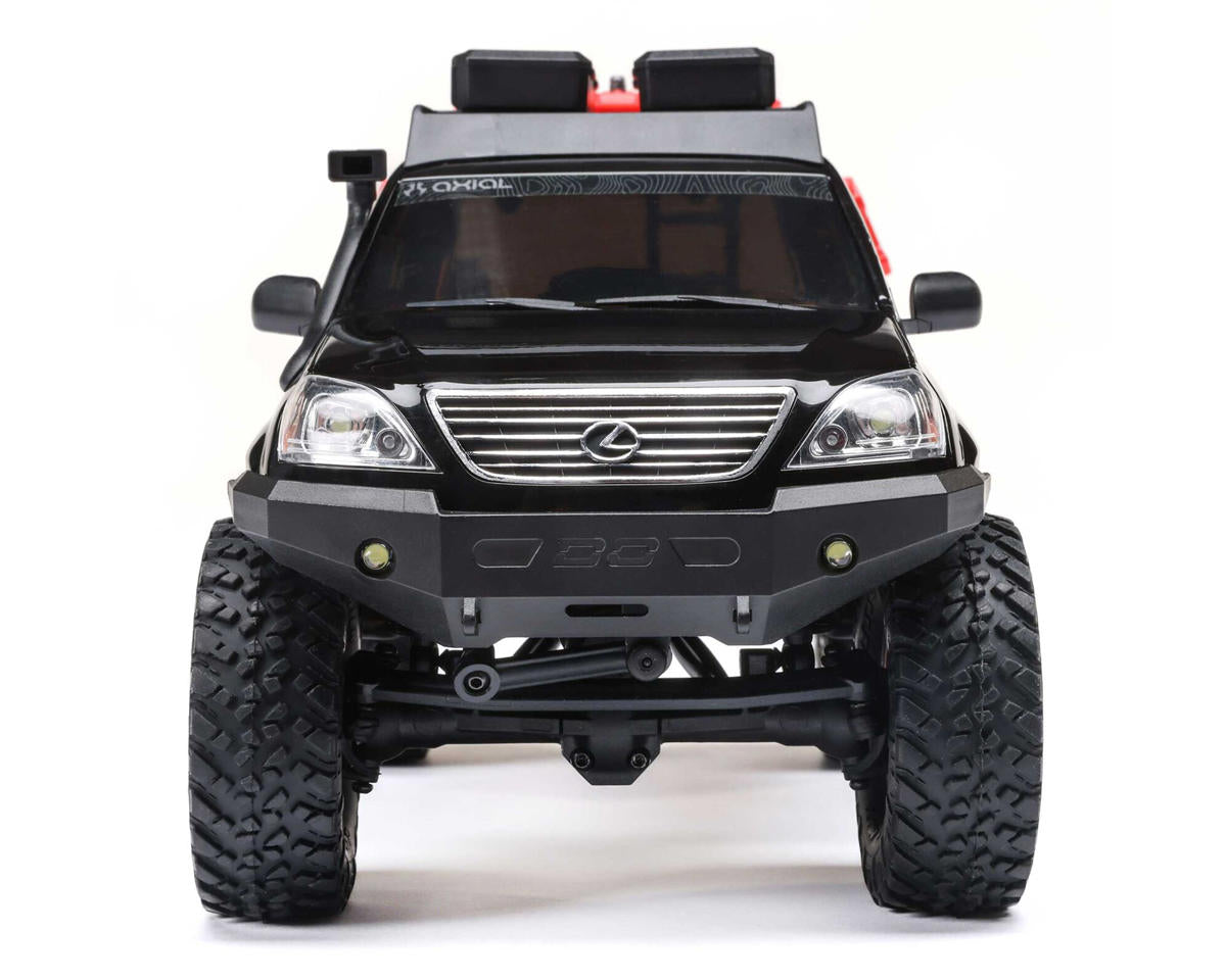 Axial SCX24 Lexus GX 470 1/24 4WD RTR Scale Mini Crawler Black με Τηλεκατεύθυνση, Μπαταρία & Φορτιστή