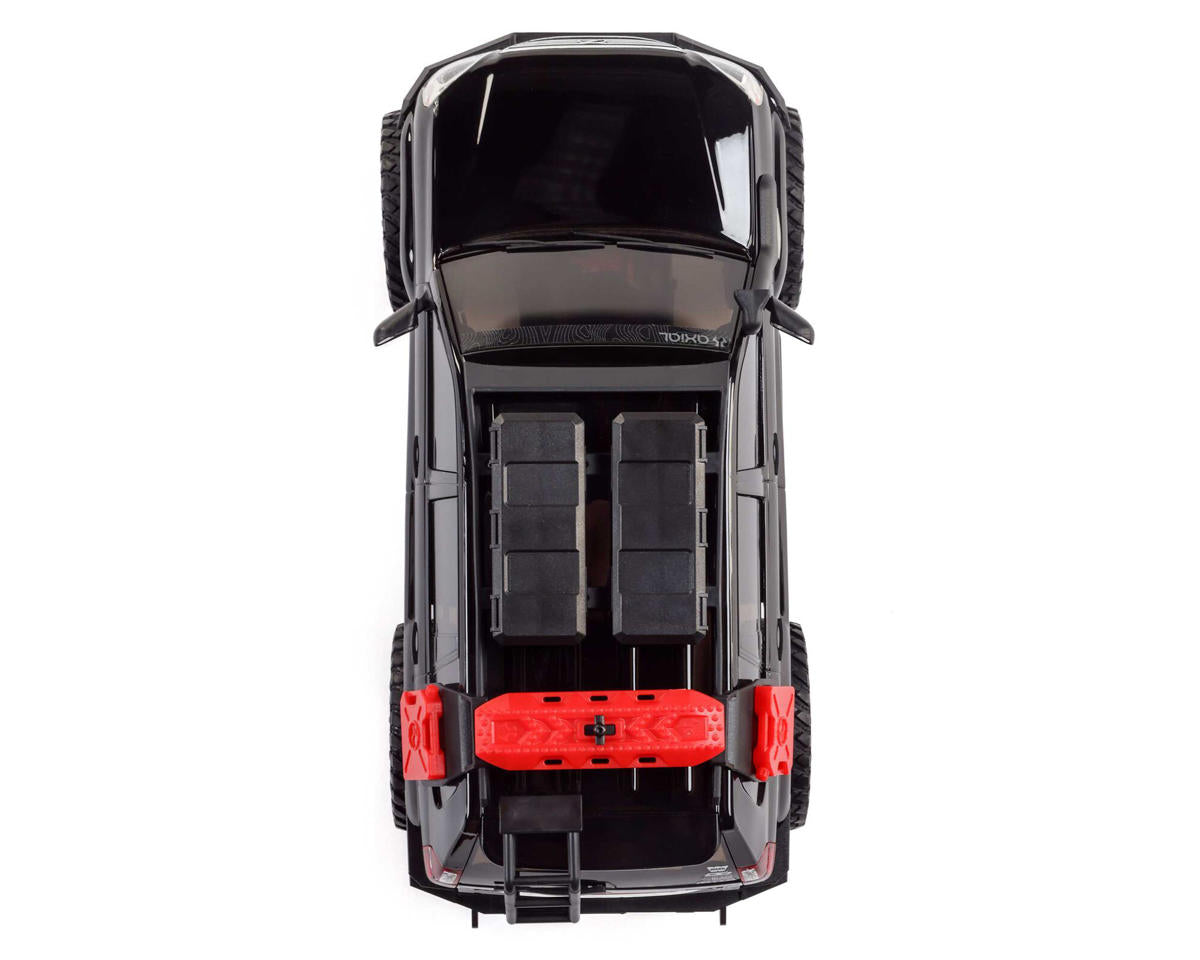 Axial SCX24 Lexus GX 470 1/24 4WD RTR Scale Mini Crawler Black με Τηλεκατεύθυνση, Μπαταρία & Φορτιστή