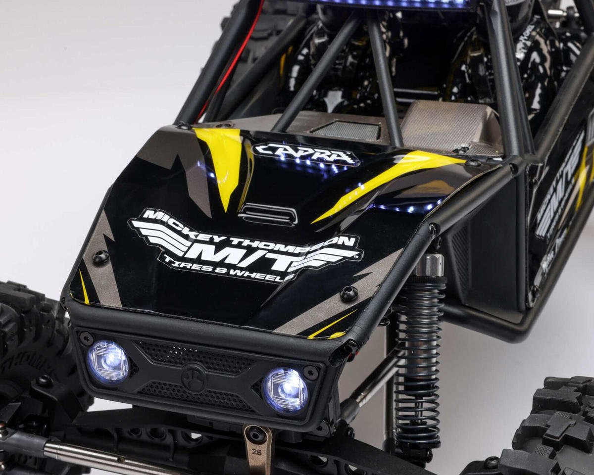 Axial UTB10 Capra 1.9 4WS Unlimited Trail Buggy 1/10 RTR 4WD Rock Crawler (Yellow) w/DX3 2.4GHz Radio