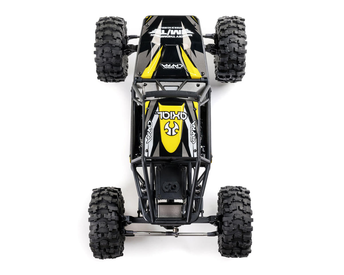 Axial UTB10 Capra 1.9 4WS Unlimited Trail Buggy 1/10 RTR 4WD Rock Crawler (Yellow) w/DX3 2.4GHz Radio