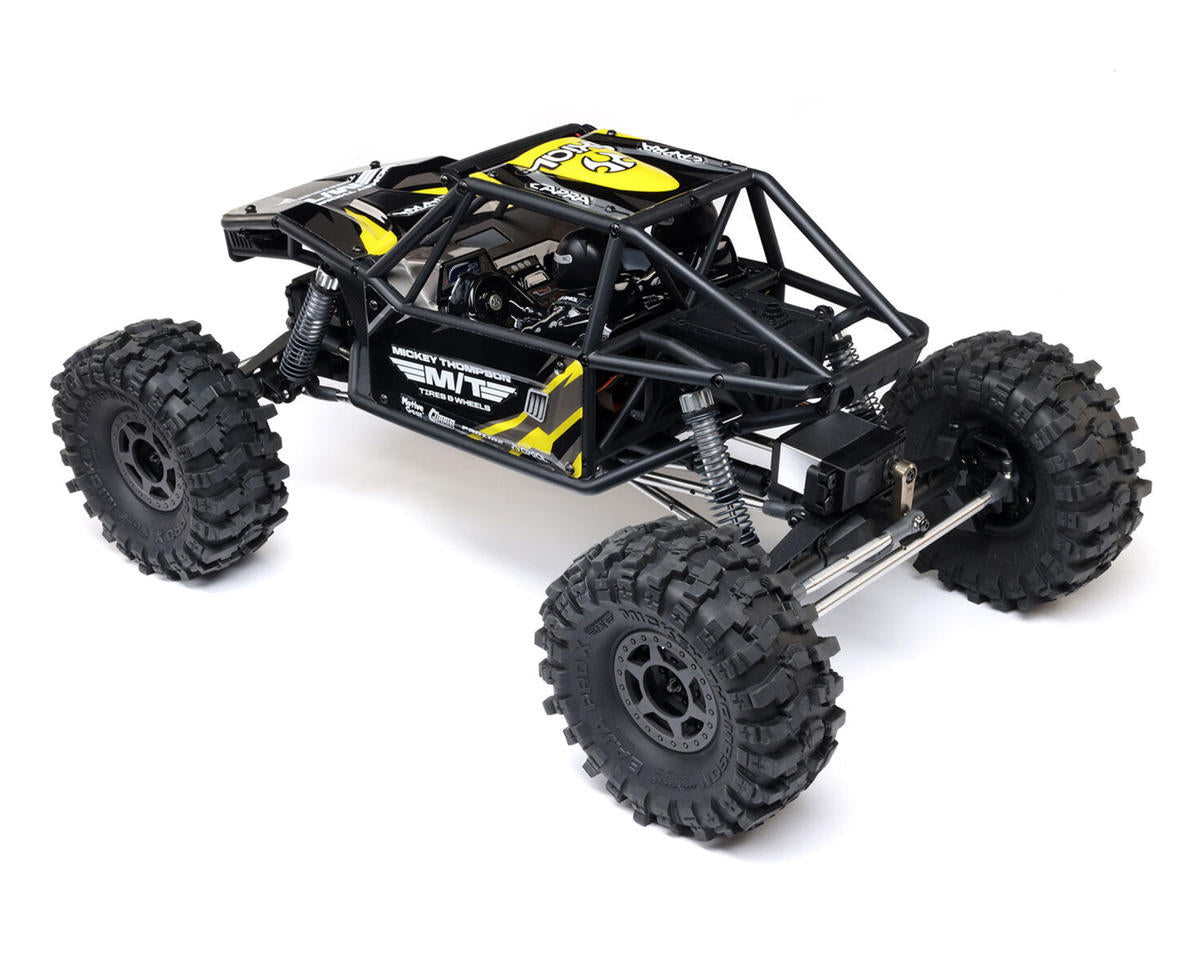 Axial UTB10 Capra 1.9 4WS Unlimited Trail Buggy 1/10 RTR 4WD Rock Crawler (Yellow) w/DX3 2.4GHz Radio