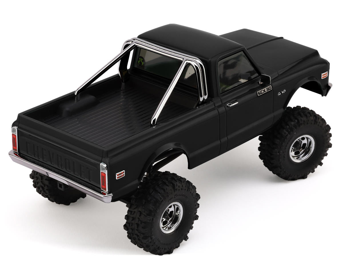 Axial SCX30 Chevrolet K10 1/30 4WD RTR Micro Scale Crawler (Black) με 2.4GHz, LiPo & Charger