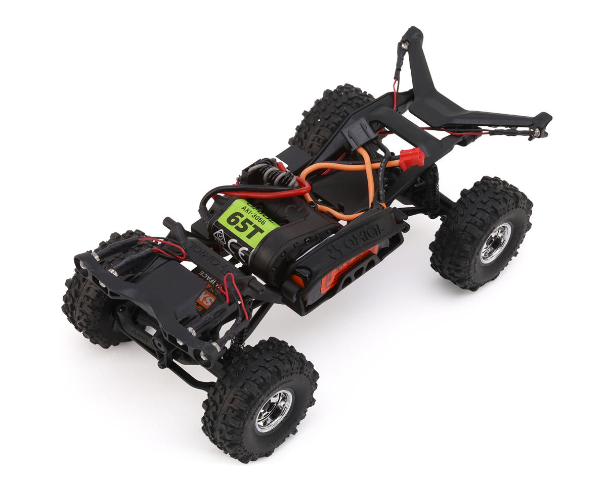 Axial SCX30 Chevrolet K10 1/30 4WD RTR Micro Scale Crawler (Black) με 2.4GHz, LiPo & Charger