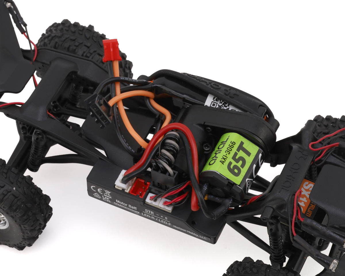 Axial SCX30 Chevrolet K10 1/30 4WD RTR Micro Scale Crawler (Black) με 2.4GHz, LiPo & Charger