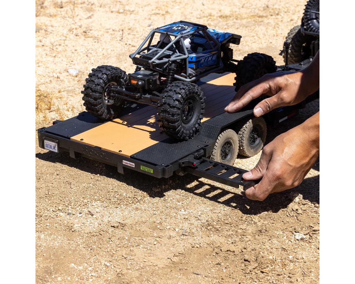 Axial SCX10 1/10 Flat Bed Vehicle Trailer – Scale Ρυμουλκούμενη Πλατφόρμα Οχημάτων