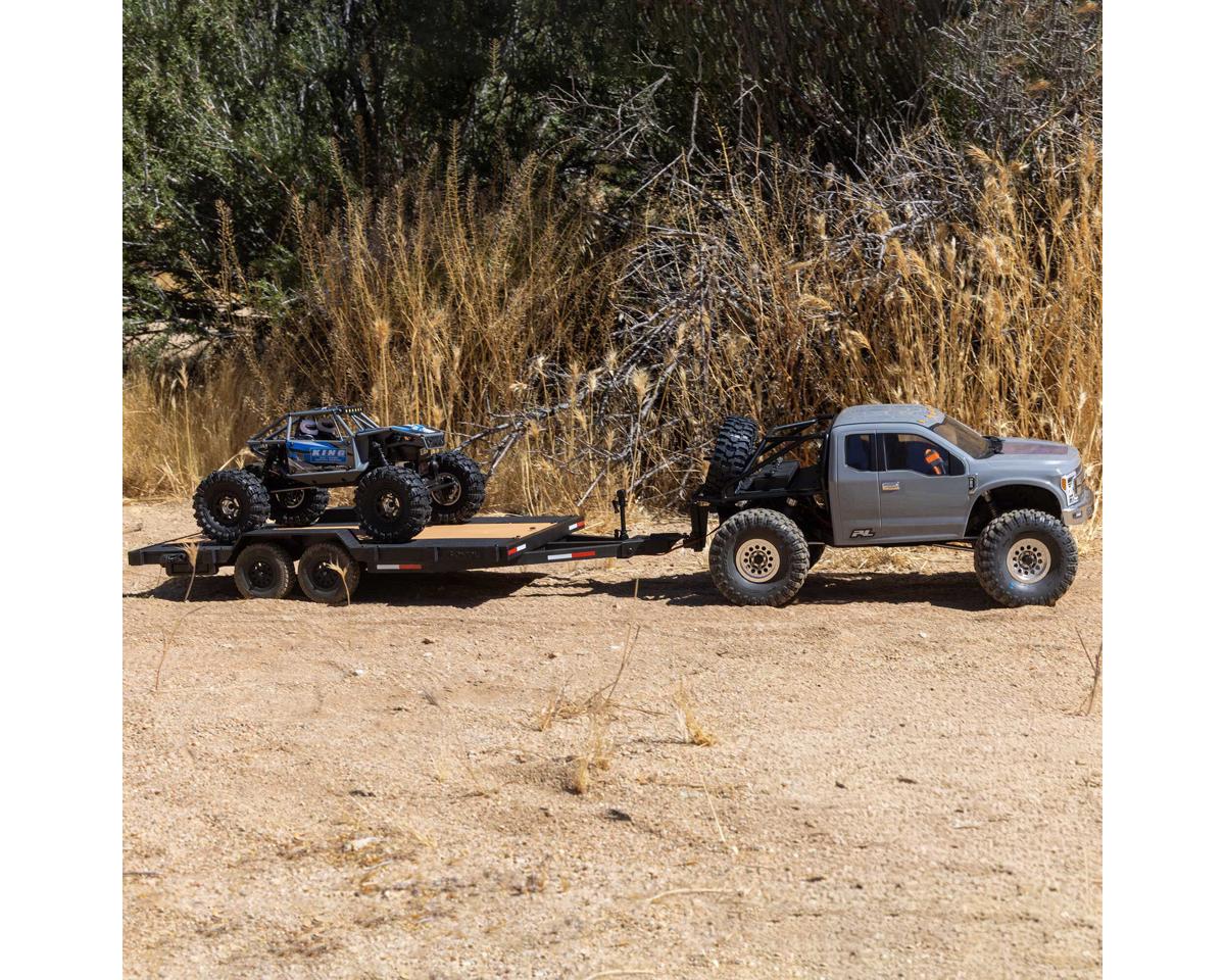Axial SCX10 1/10 Flat Bed Vehicle Trailer – Scale Ρυμουλκούμενη Πλατφόρμα Οχημάτων