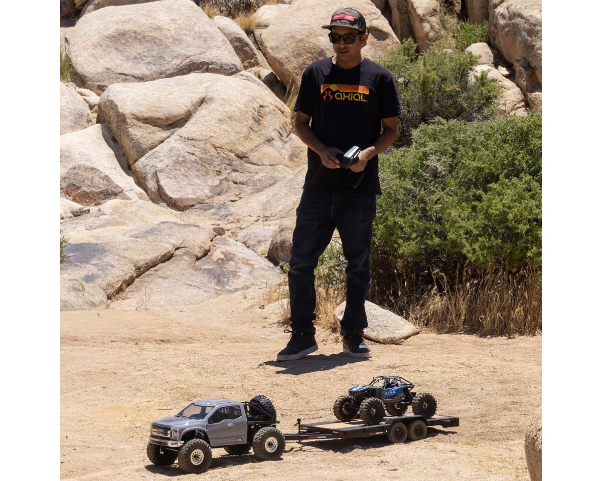Axial SCX10 1/10 Flat Bed Vehicle Trailer – Scale Ρυμουλκούμενη Πλατφόρμα Οχημάτων