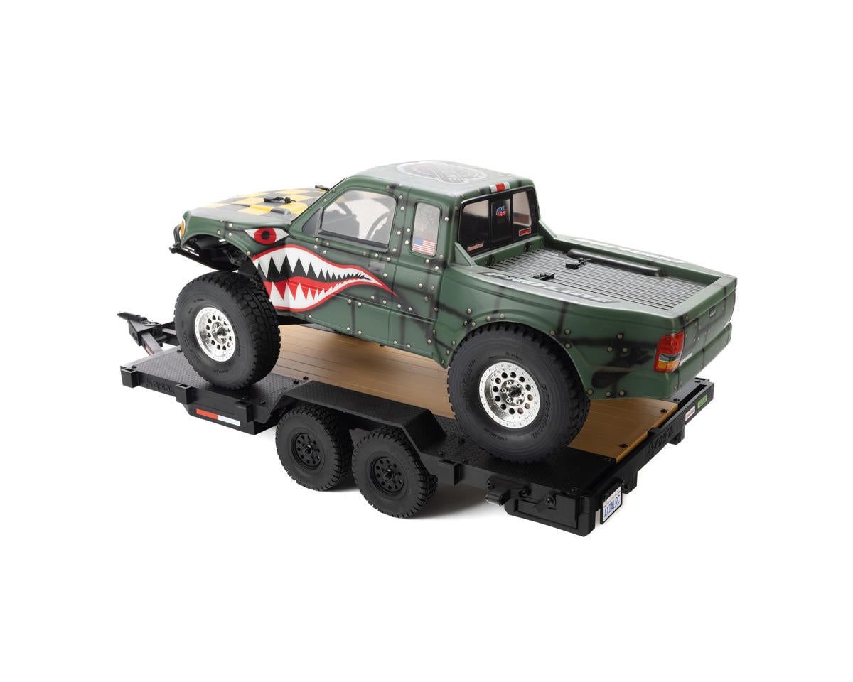 Axial SCX10 1/10 Flat Bed Vehicle Trailer – Scale Ρυμουλκούμενη Πλατφόρμα Οχημάτων