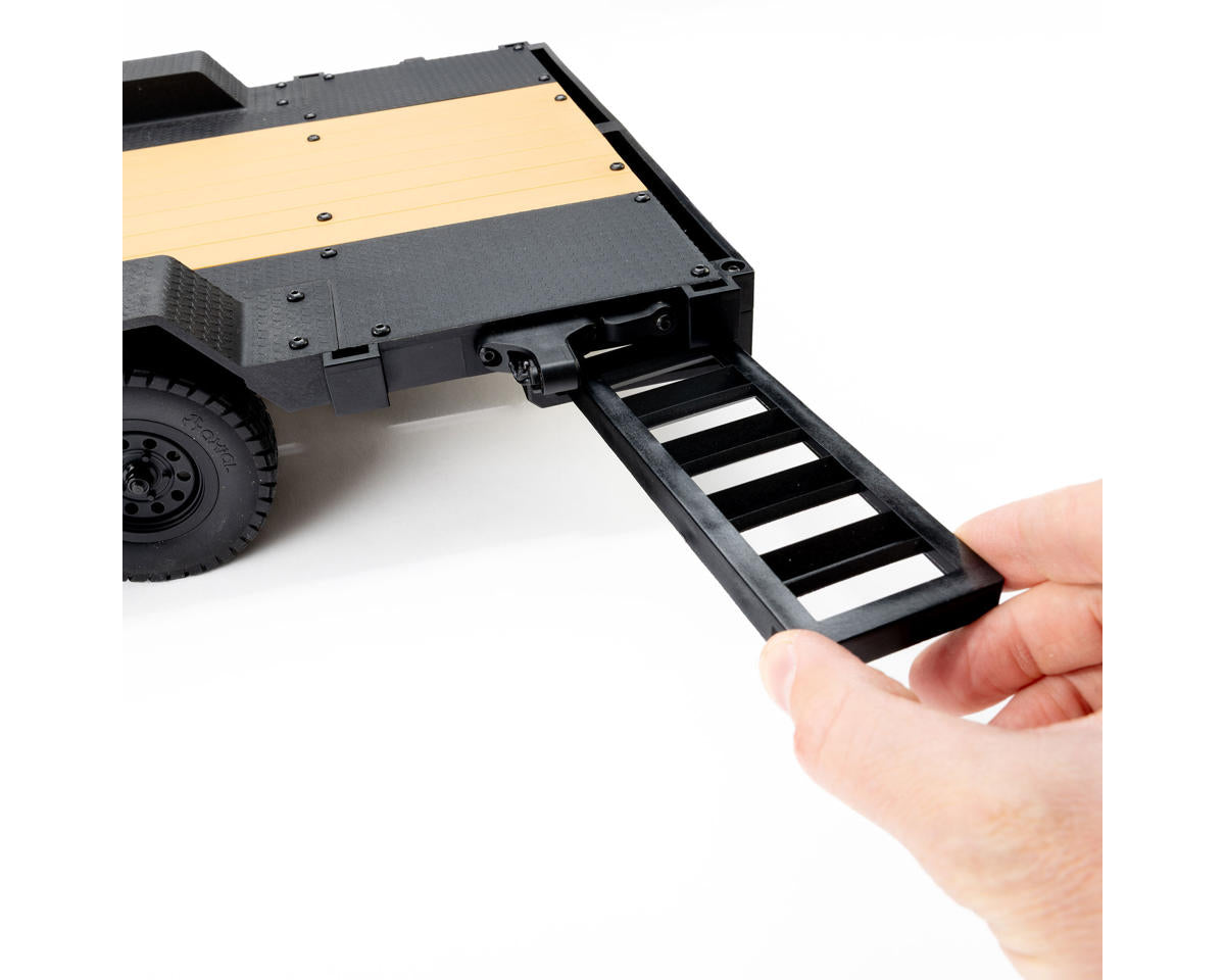 Axial SCX10 1/10 Flat Bed Vehicle Trailer – Scale Ρυμουλκούμενη Πλατφόρμα Οχημάτων