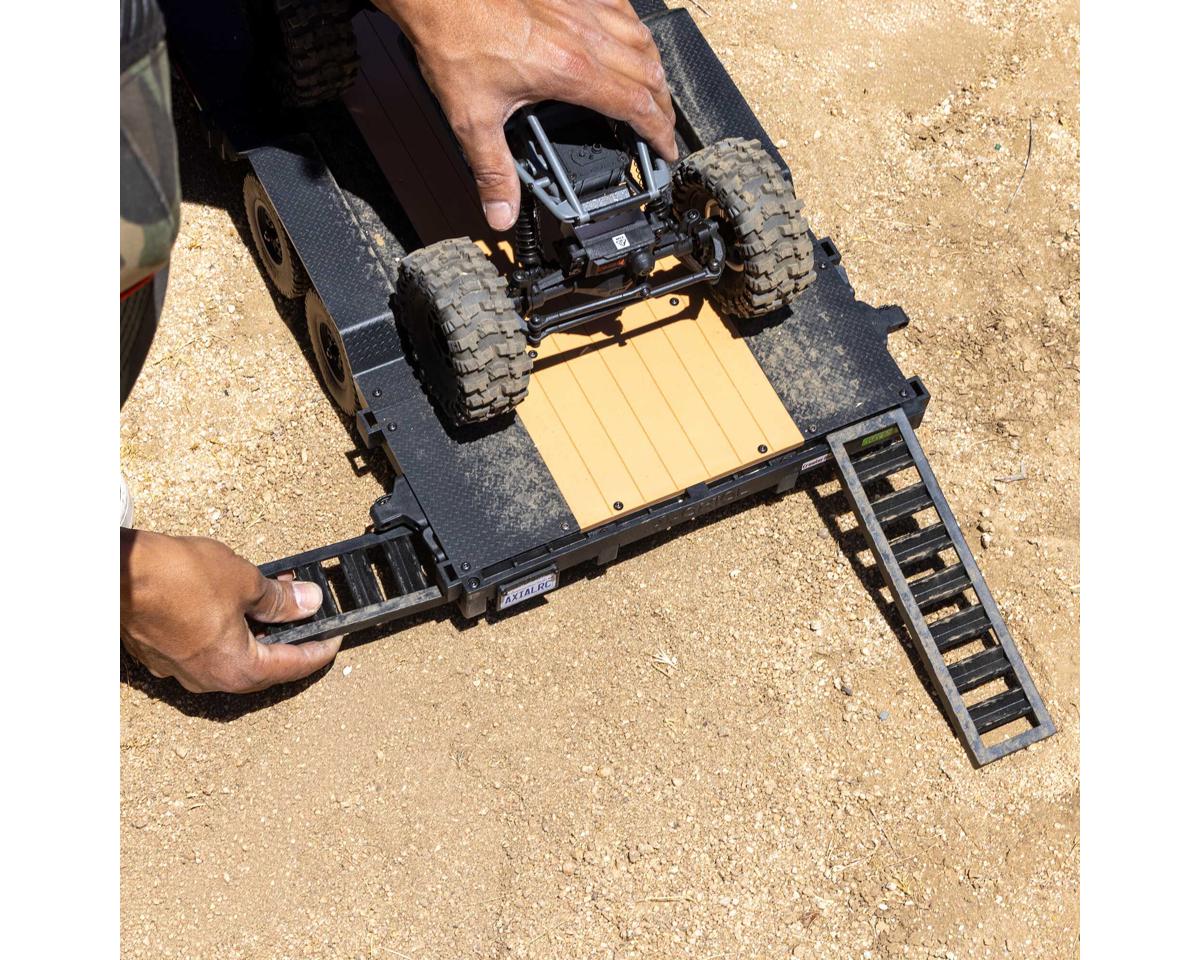 Axial SCX10 1/10 Flat Bed Vehicle Trailer – Scale Ρυμουλκούμενη Πλατφόρμα Οχημάτων
