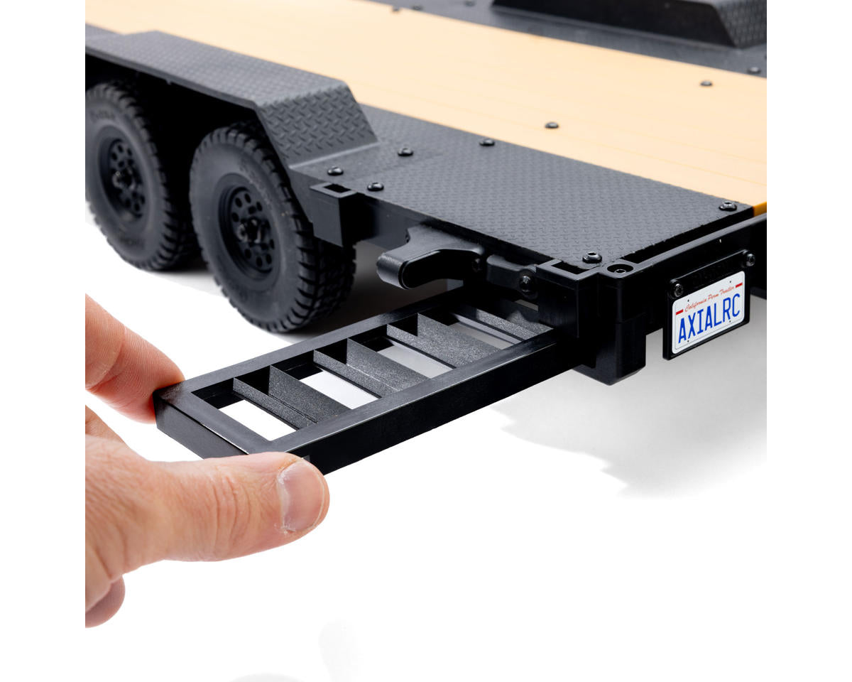 Axial SCX10 1/10 Flat Bed Vehicle Trailer – Scale Ρυμουλκούμενη Πλατφόρμα Οχημάτων