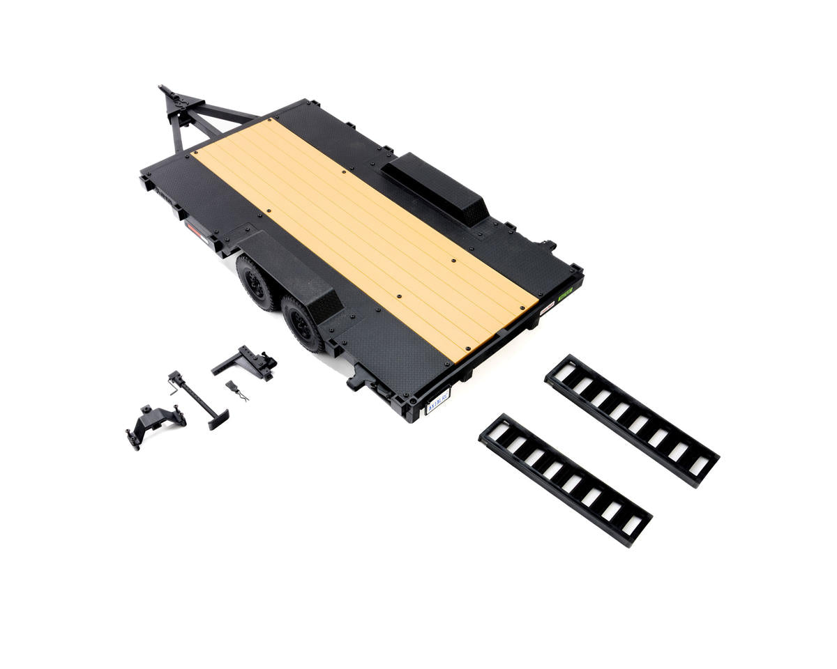 Axial SCX10 1/10 Flat Bed Vehicle Trailer – Scale Ρυμουλκούμενη Πλατφόρμα Οχημάτων