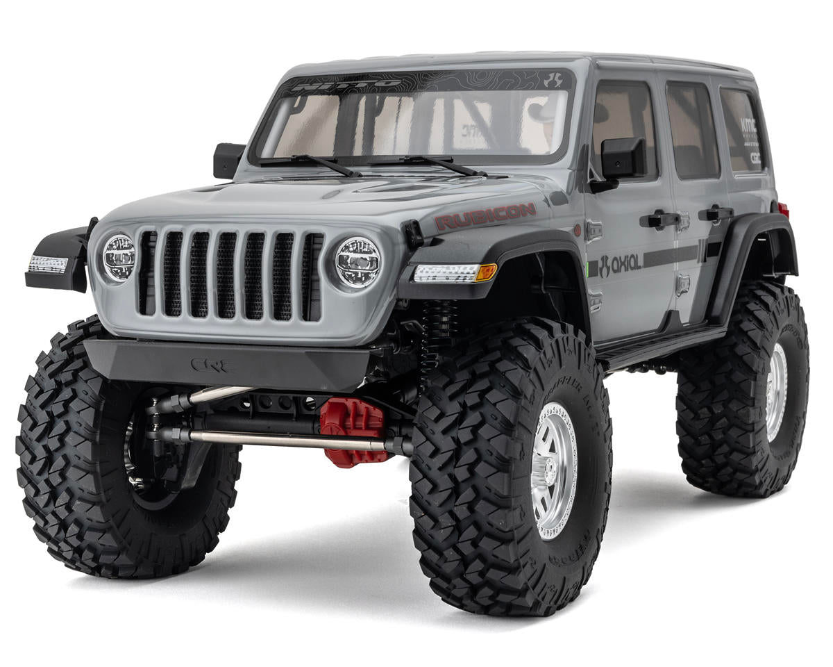 Axial SCX10 III Jeep JLU Wrangler 1/10 4WD RTR Rock Crawler Grey με Portals & DX3 2.4GHz