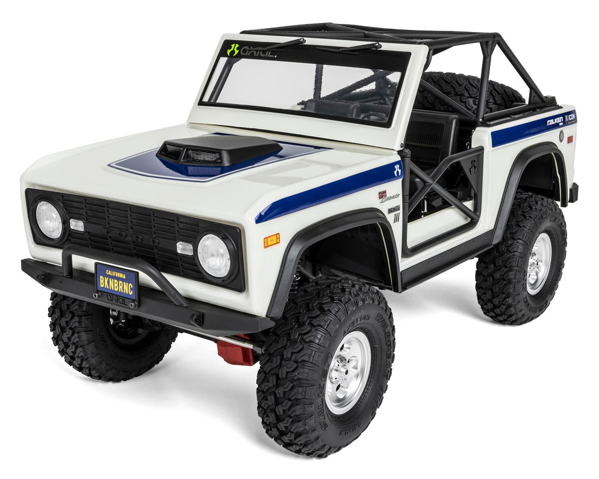 Axial SCX10 III Early Ford Bronco 1/10 4WD RTR Rock Crawler White με DX3 2.4GHz