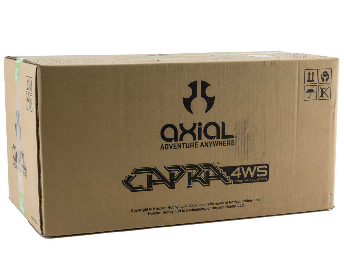 Axial Capra 1.9 4WS Unlimited Trail Buggy 1/10 RTR 4WD Rock Crawler (Μαύρο) με ραδιόφωνο DX3 2,4 GHz